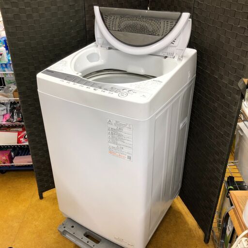 2021年製 TOSHIBA 全自動電気洗濯機 AW-6G9 6kg 2021年製 TOSHIBA 東芝 6kg 全自動洗濯機 AW-6G9