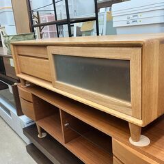 値下げしました!!】ACTUS テレビボード オークランド オーク無垢材