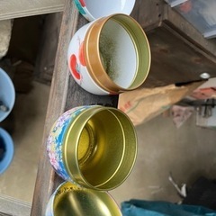 茶葉入れ　茶筒の画像