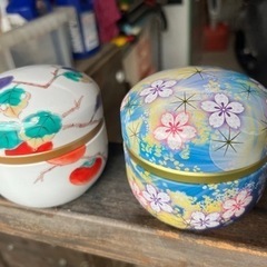 茶葉入れ　茶筒