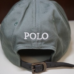 【POLO RALPH LAUREN】キャップ(新品・グリーン・ユニセックス・サイズフリー)の画像