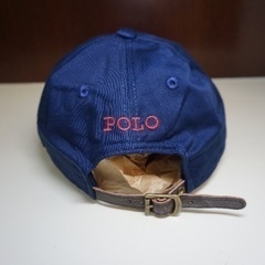 【POLO RALPH LAUREN】キャップ(新品・ブルー・ユニセックス・サイズフリー)の画像
