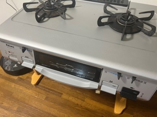 【受け渡し　確定済】都市ガス　2口　ガスコンロ　グリル未使用