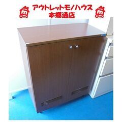 札幌白石区 未使用 組立品 未使用 組立品 高級下駄箱 幅75×...