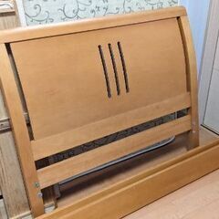 シングルベッド1000円でお譲りします。の画像