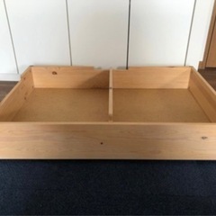 引渡予定者決定済　＊お値下げしました＊ ベッド下収納ボックス（無...