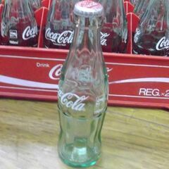 Coca Cola ボトルケース 瓶ケース 24本用 瓶付き 中身無し コカコーラ 収納箱 オブジェ インテリア 雑貨 札幌市 厚別区の画像