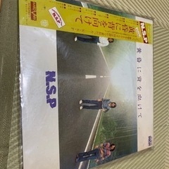 LPレコード　N.S.P 黄昏に背を向けて　カラー盤