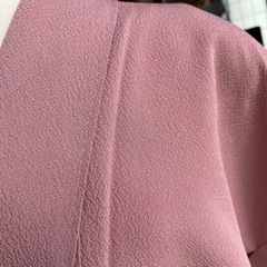 （近日取り下げ予定）正絹　上質縮緬色無地着物　袷の画像