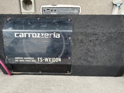 カロツェリア　ウーハー&アンプ