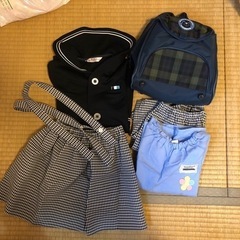南ヶ丘こども園　制服　通園バック　スモッグ　体操服上下、単品ご相談可