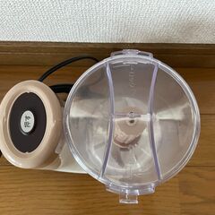 小型フードプロセッサー（ツインバード：con・te クッキングチョッパー）の画像