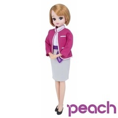 CA リカちゃん　Peach 航空