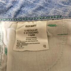 OLD NAVY♡110cm デニムショートパンツの画像