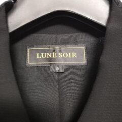 レディース ブラックフォーマルLUNE SOIR サイズ9号の画像