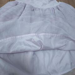 OLD NAVY♡110〜120cm チュールスカート付 キャミワンピ パープルの画像