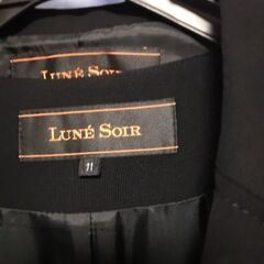 レディース ブラックフォーマル アンサンブル LUNE SOIR 11号の画像