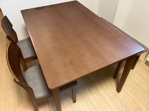 ダイニングセット　4点