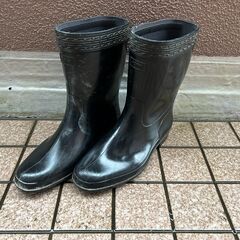 断捨離中　レインブーツ　長靴(27㎝)まだまだ使えます