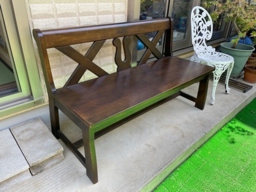 カリモク家具　ベンチチェア