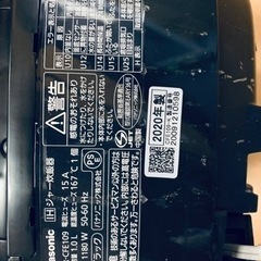 ✨2020年製✨2279番 パナソニック✨炊飯器✨SR-CFE109‼️