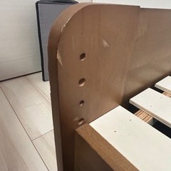 ニトリ 天然木すのこベッドフレーム譲ります！の画像