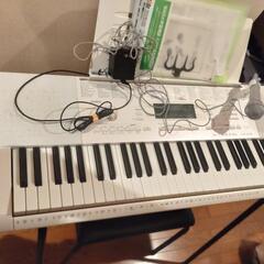 【決定済み】CASIO　LK-218 光電子ピアノ　スタンドイスセット