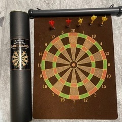 ★決定★★美品★マグネットダーツボード　レトロ　オシャレ