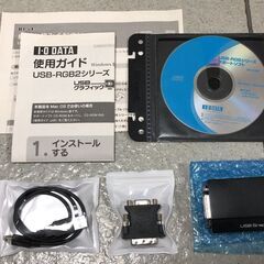 USBディスプレイ・アダプタ I・O DATA USB-RGB/D2 ②【動作品】の画像
