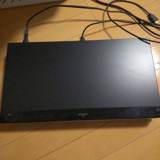 (ジャンク品)SHARPブルーレイディスクレコーダー