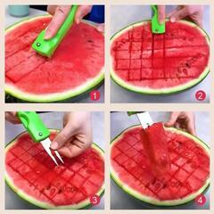スイカ🍉などのサイコロ簡単ツール✨キャンプなどに🏕新品❗の画像