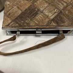 アイヌ織のバッグの画像