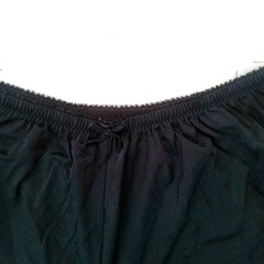 高級　シャルレ　キュロット　ペチコート　ブラックレース　M　の画像
