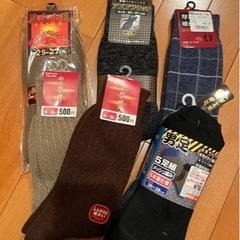 紳士用　あたたかい靴下10足