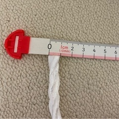 布ぞうりの作り方の本と、PPロープ　太さ約10mmの画像