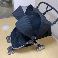 Britaxブリタックス 二人乗り、双子用ベビーカー