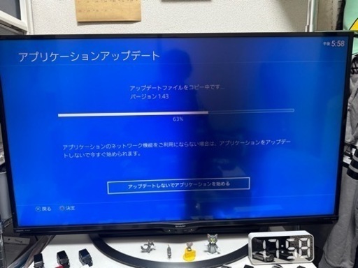 シャープ　AQUOS スマートTV 45型