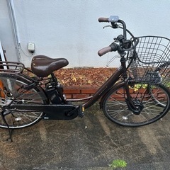 電動自転車、3段ギア付き