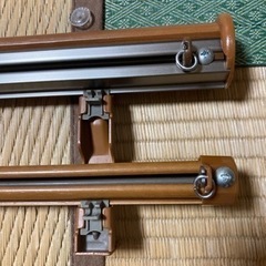 【再値下げ】  　 木目カーテンレールの画像