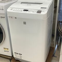 SHARP/シャープ 洗濯乾燥機 洗濯5.5kg/乾燥3.5kg ES-T5E5-KW 2018年製【ユーズドユーズ名古屋天白店】J2552