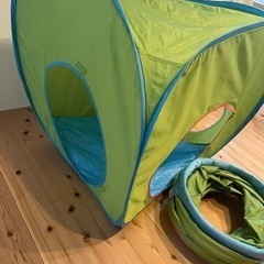 IKEA 子供　トンネル&テントの画像