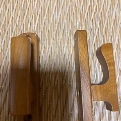 【再値下げ】  　 木目カーテンレールの画像