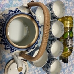 【中古品】湯呑み茶碗と急須