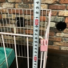 ペット　ケージ　2F建の1F部分のみ(中古、猫が一時期使用)の画像