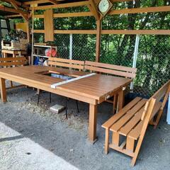 BBQテーブル兼作業台