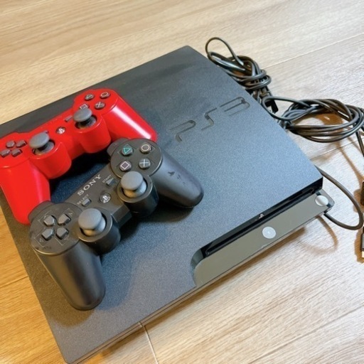値下げ【初期化済】PS3本体＋コントローラー2つ