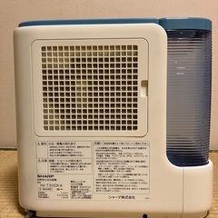 あげます:シャープ加熱気化式加湿機の画像