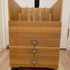 デスクサポートワゴン