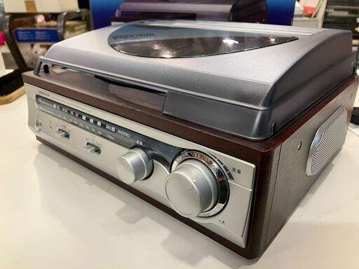 レコードプレーヤー付コンポ【オーム電機・RRM-2800】