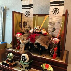 五月人形　5月人形セット　屏風　兜　御篝火　御弓太刀　端午の節句...